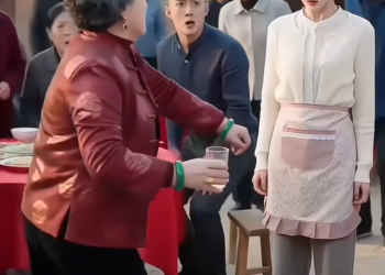 PARTE 2:Una Suegra Arroja Licor a su Nuera en Pleno Banquete: La Feroz Reacción del Esposo que Hizo Callar al Pueblo