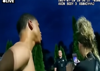 𝐏𝐚𝐫𝐭 𝟐: Teen Acts Tough, Attacks an Officer, and Breaks Down in Tears on the Lawn
